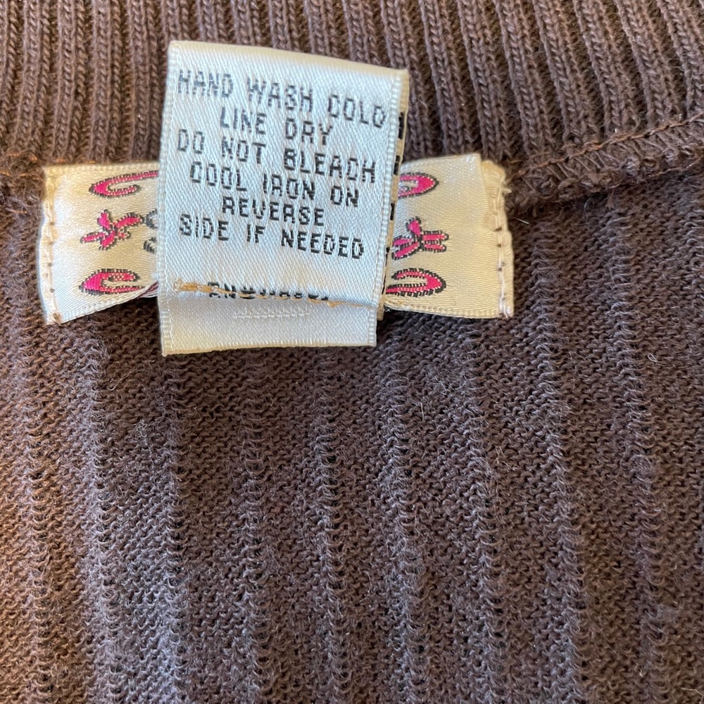 Brown shrug sweater. - Picture 5 of 5